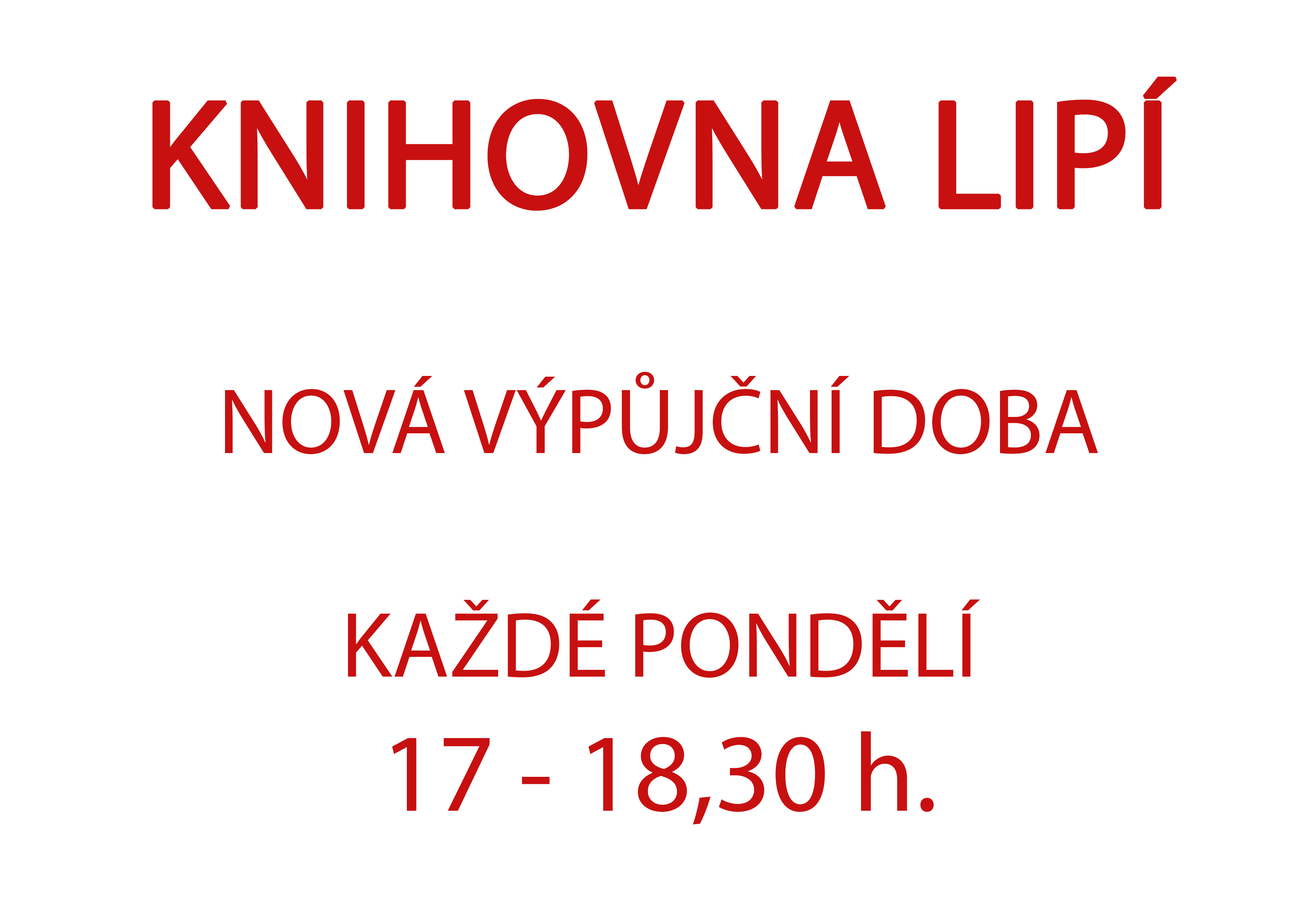 Změna výpůjční doby od 7.9.2026