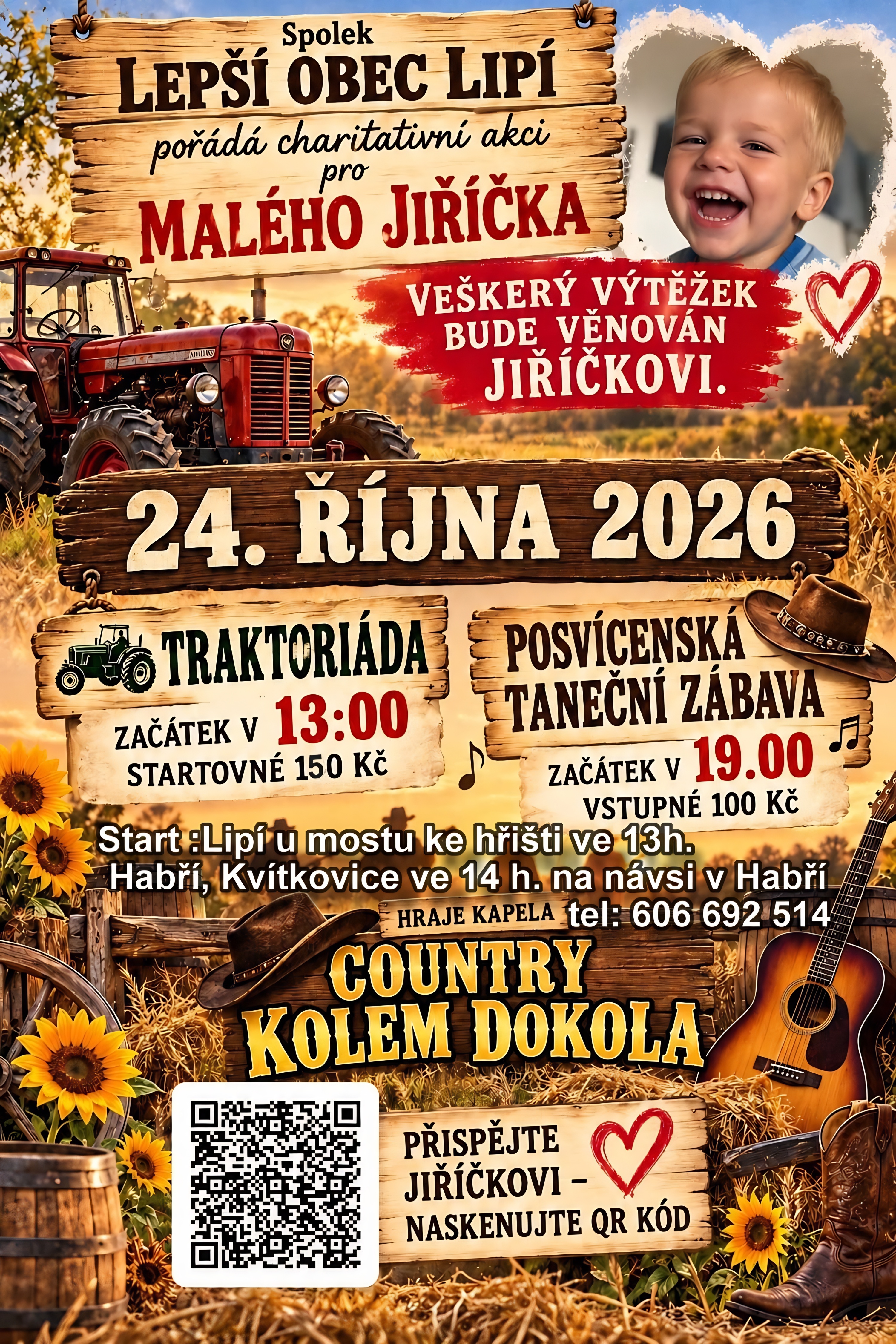Traktoriáda + posvícenská zábava
