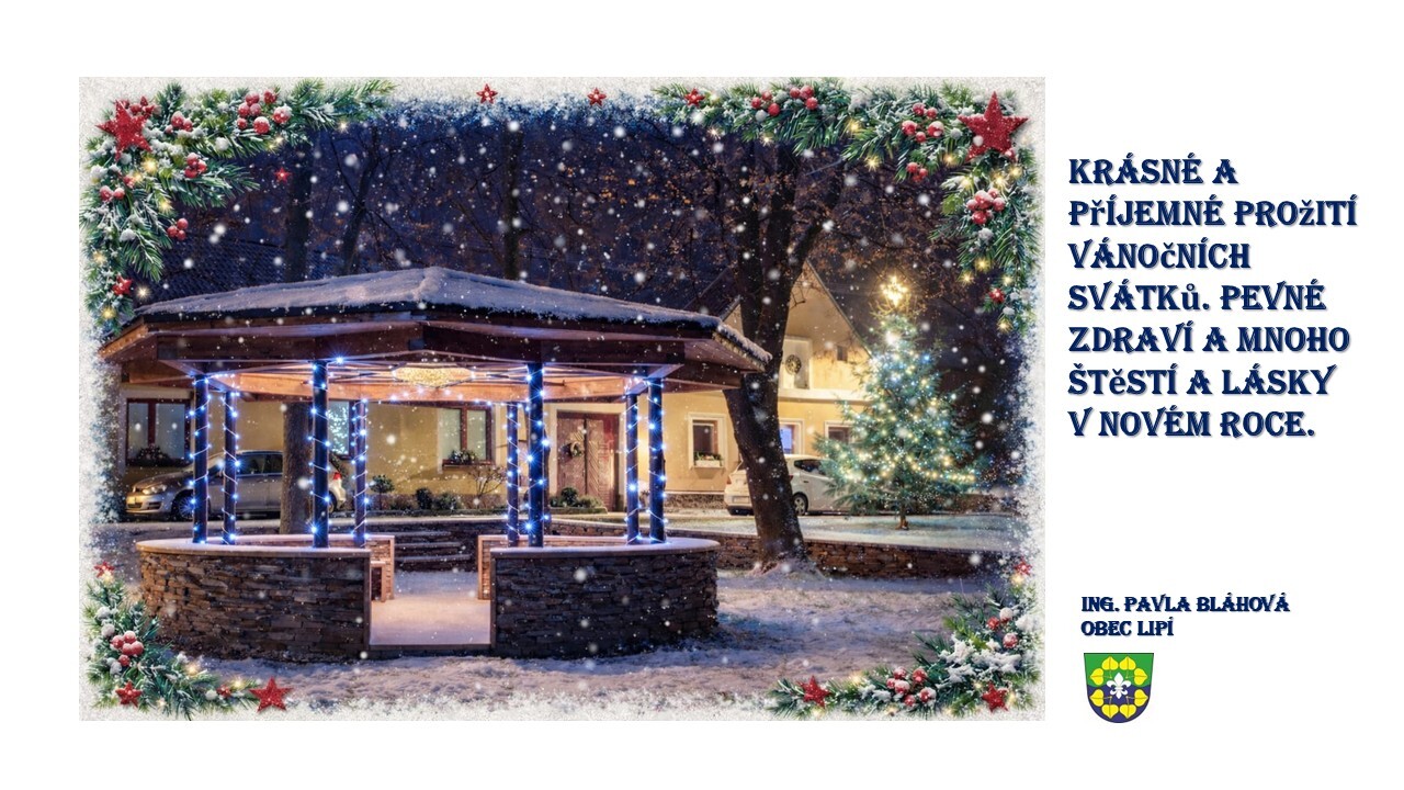 Krásné vánoce a šťastný rok 2026